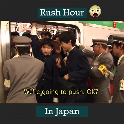 Japan Rush Hour Train Scenes: Busy Life in Bullet Trains