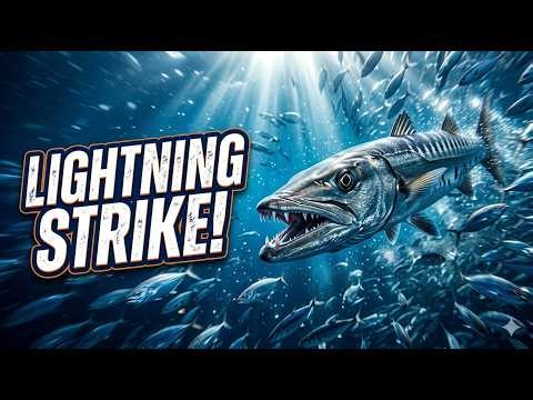 Barracuda Lightning Strike – The Ocean’s Fastest Predator | The Beast World