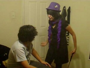 Pimp Beats Prostitute!