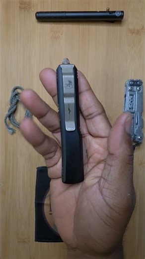 Microtech Ultratech OD/ Green & Black- D/E Stonewashed Bronze Apocalyptic M390 Blade #citysharp