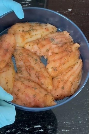 Quick and easy Baked Catfish #shorts