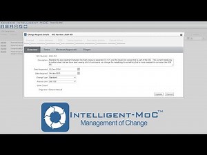Webinar - Defining MoC Workflows and Approval Processes (Intelligent-MoC™ Beta Program)