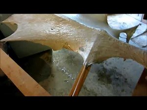 How to Stretch a Hide for Parchment