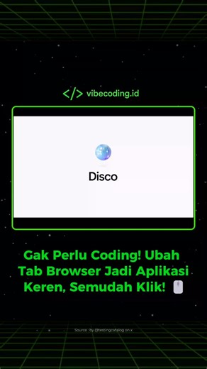 VIBECODING.ID | AI Coding Indonesia on Instagram: "Ini dia life-changer buat yang punya ratusan tab terbuka tapi males coding! 😩 Bayangin deh, semua tools riset, perbandingan produk, atau bahkan game ringan yang kamu buka di browser bisa langsung berubah jadi aplikasi kustom yang rapi, spesifik, dan siap dipakai kapan aja.🔥 Kenalin GenTabs dari Google Labs! Fitur ini pakai AI untuk menganalisis isi tab kamu (misalnya, tab tentang Entropi atau perbandingan Bunk Bed), lalu booom...