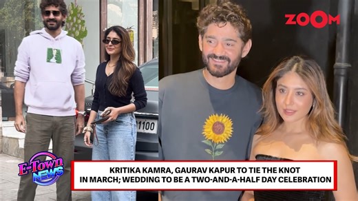 Popular Actor Kritika Kamra and Cricket Presenter Gaurav Kapur are all set to begin a new chapter together this March, opting for a modern, minimalist celebration over a lavish destination wedding. The couple is personally involved in planning every detail, curating each element to reflect their vision of an intimate union without an over-the-top display of extravagance. #KritikaKamra #gauravkapur #wedding #entertainment | Zoom TV