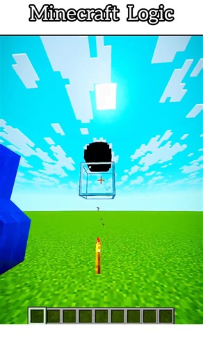 Minecraft Logic 🤯 Totally Broken! #shorts