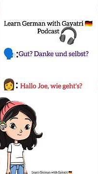 A2 Podcast | German Conversation Practice| Learn German fast #germanpodcast #learngerman #hörenlesen