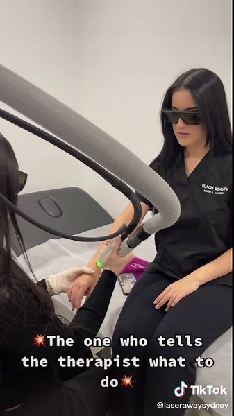 Love our clients 😂 #f #laugh #funny #laserhairremoval