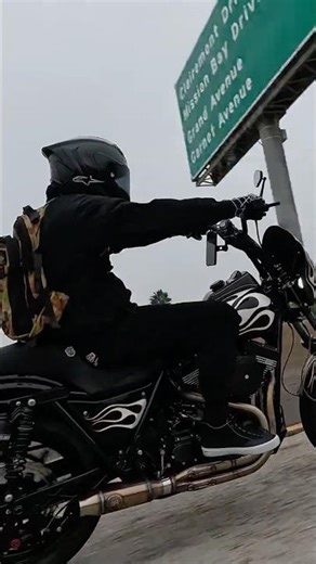 Black FXR With White Flames Forever