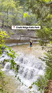 Texas has so many natural hidden gems 🌿 People live in Texas their whole lives without knowing about this park... 😳 📍Chalk Ridge Falls Park 45 minutes from Waco, in Belton, Texas, Chalk Ridge Falls Park makes for a perfect day trip to explore a beautiful waterfall. Whether you’re into hiking, fishing, or just soaking in the peaceful vibes, it’s the perfect place to unwind and reconnect with nature. Hike Details 🥾 All Trails rating: easy 3 mile loop Elevation gain: 150 ft ❗️Reminder to always