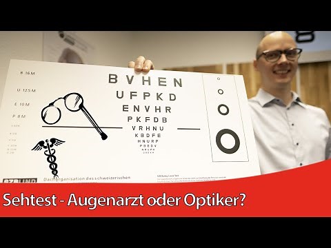 Ich möchte einen Sehtest machen lassen- Gehe ich zum Optiker oder lieber zum Augenarzt?
