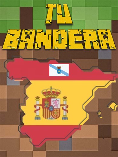 Coloco TODAS LAS BANDERAS DE ESPAÑA por cada NUEVO SUB en MINECRAFT 1 #survival #adivina #minecraft #GALICIA