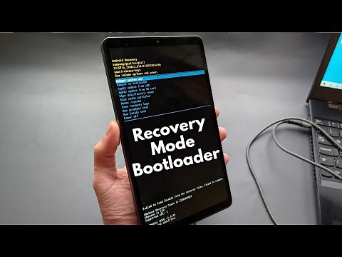 Galaxy Tab A7 A8 A9 A11 - How to Boot into Android Recovery Menu - Bootloader BIOS