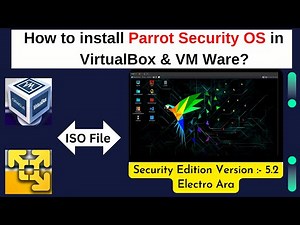 How to install Parrot Security OS on VirtualBox & VMware in Hindi | New Version 5.2 Electro Ara 2023