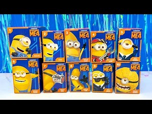 Happy Meal - DESPICABLE ME 4 | McDonald's Toy Collection MEGA MINIONS 2024 | Unboxing