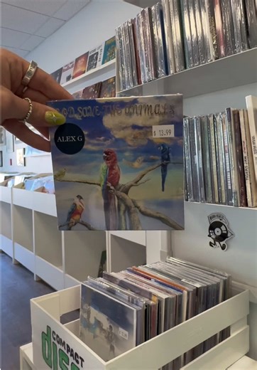 Some new additions to our CD collection! Alex G’s God Save The Animals, @benquadok Wisher, Rilo Kiley’s The Execution of All Things (Frozen Lake Edition), Hayley Williams is back in stock, and lots more!!! 💿 P.S. If you make it far enough into this video, just pretend that Touche Amore To the Beat of a Dead Horse CD isn’t upside down! #recordstore #cd #indierecordstore #cdcollection