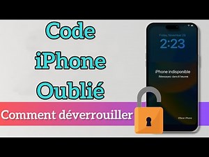 Comment déverrouiller un iPhone sans le code (Mot de passe Oublié ou Perdu)