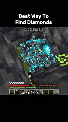 Best Way To Find Diamonds in Minecraft 1.21! (java or bedrock) #minecraft #shorts #viral