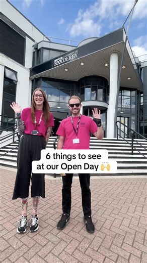 Book your place at University of Derby's next Open Day to find your dream course, explore our welcoming campus, and tour our award-winning accommodation. | University of Derby