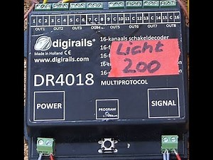 #28 DR4018 Vom Weichendecoder zum Lichtschalter und Dankeschön