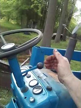 Ford 1710 diesel tractor