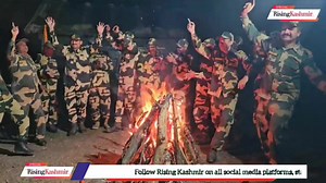 13K views · 342 reactions | #watch | Border Security Force (BSF), Kashmir Frontier personnel celebrate Diwali with zeal and devotion at Gulmarg’s Botapathri LOC, spreading light and festivity along the borders. Reports Arif Khan | The Rising Kashmir | Facebook