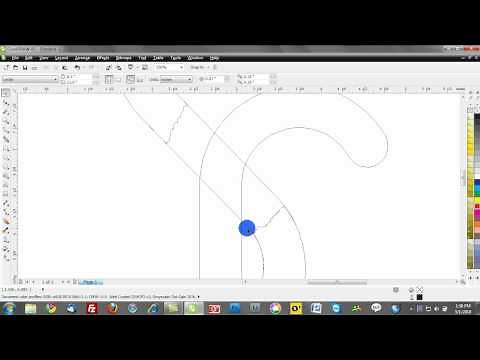 Corel draw x5 training video tutorials: Interlocking objects effect