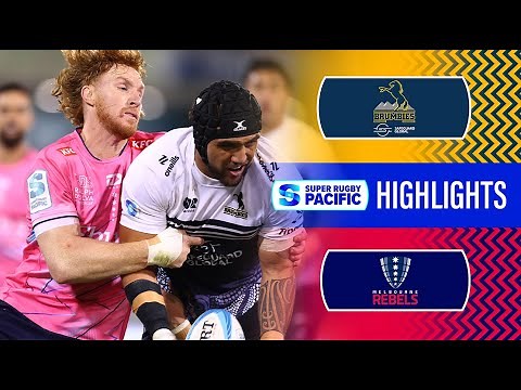 HIGHLIGHTS | BRUMBIES v REBELS | Super Rugby Pacific 2024 | Round 14