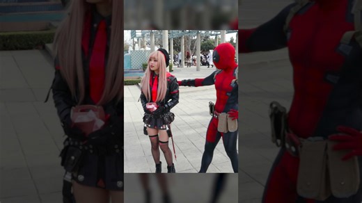 Deadpool meets Rapi #deadpool #nikke #cosplay