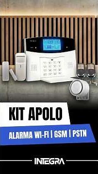 Kit Alarma Inalambrica Apolo Wifi Pstn Alarma Casa GSM TUYA #alarma #seguridad #prevencion #integra