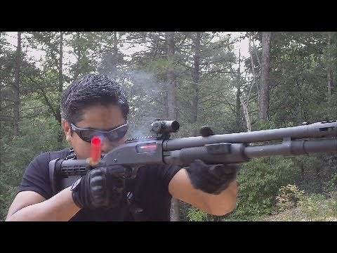 The Mossberg 500A 12 Gauge Shotgun