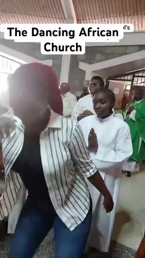 The Dancing African Church: worshipping God with dance and singing #africa