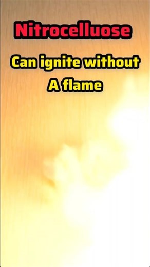 Large piece of nitrocelluose explosion!! #experiments #chemistry