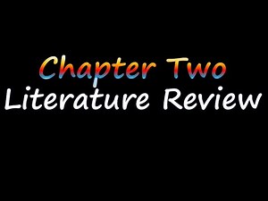 Practical Guide on Research Project for Undergraduate &Postgraduate Students. How to write Chapter 2