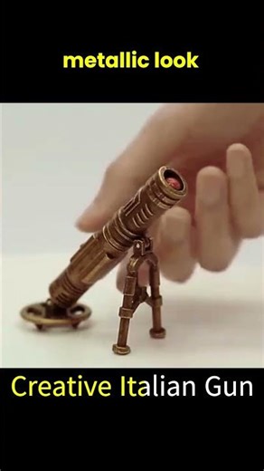 “Creative Italian Gun Mortar Set 💥 Mini Military Puzzle Craft”