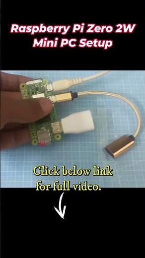 Mini PC Smaller Than Your Phone 🔥 Raspberry Pi Zero 2 W #shorts #MiniPC #RaspberryPi #iot #tech