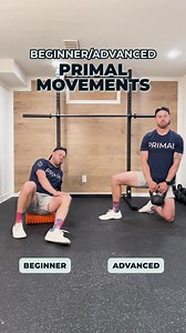 Beginner/Advanced Primal Movements 🏋️ Want to get more confident under the barbell? Follow for science backed mobility training tips! #primalmovement #mobilitytraining #basicmovementflow | Primal Mobility