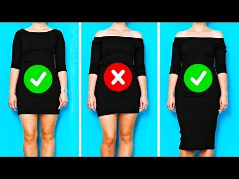 35 CONSEILS DE MODE ET ASTUCES POUR LES VÊTEMENTS QUE TU DOIS CONNAÎTRE