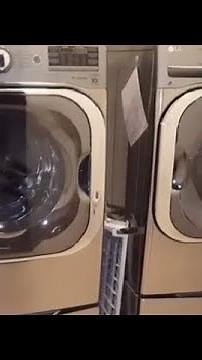 LG Graphite Steel Front Load Steam Washer Review, Great machine, large loads and steam cleans