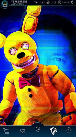 FNAF Movie Afton Springbonnie Jumpscare Animations