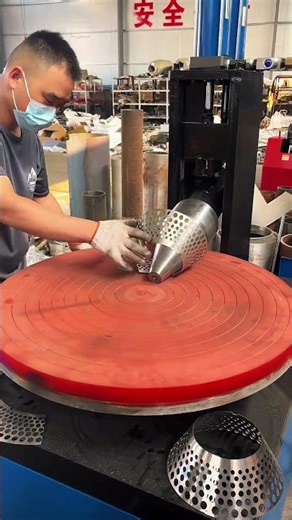 Conical mesh production