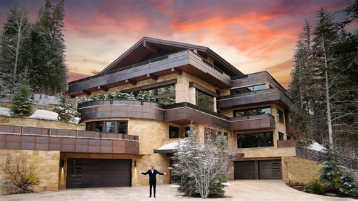 Touring the most expensive mega mansion in Vail, Colorado