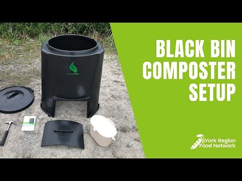 Backyard Composter Setup
