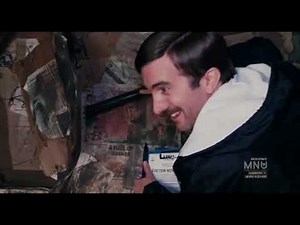 DIstrict 9 - Wikus finds the black spray and alien weapons [clip 4 of 13]