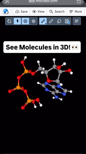 Atomic Adventures Lab on Instagram: "Need to see molecules in 3D? 🧬 Use MolView! (molview.org) Just search any molecule: 💧 Water 🧴 Isopropyl alcohol 🍬 Fructose 🍎 Glucose Free, easy, and perfect for visualizing chemistry! Save this for your next lesson! 📌 #molview #chemistrytools #atomicadventureslab #STEMeducation"