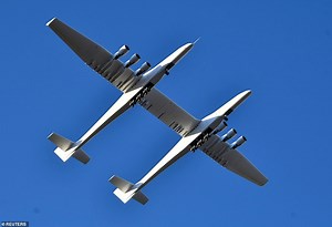 The world's largest plane flies for the first time