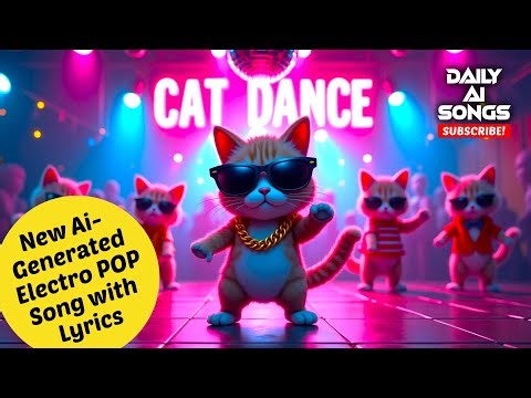 Cat Dance | Ai Generated Song | A Purrfectly Funky Electropop Groove That’ll Get Every Kitty Moving!