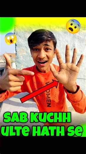 😨Can I Survive with Only My Left Hand? (Expectation vs Reality)#shorts