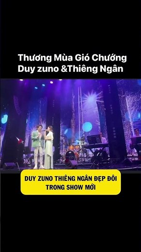 Thieng Ngan Duy Zuno sings a duet at the new show with Tuyet Nhung #tuyetnhung #tuyetnhung #jacklong