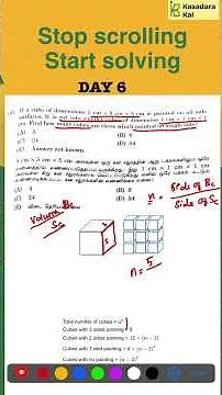 Painted Cube Shortcut! 🧊 Solve in 10 Seconds | Reasoning #Shorts